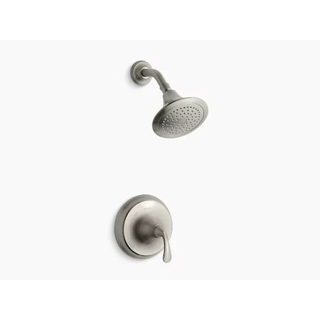 Kohler Forte(R) Sculpted Rite-Temp(R) Shower Valve Trim With 2.5 Gpm Showerhead TS10276-4-BN